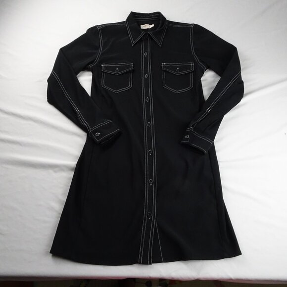 J.Crew Women Button up Dress Size 4P - Picture 5 of 9